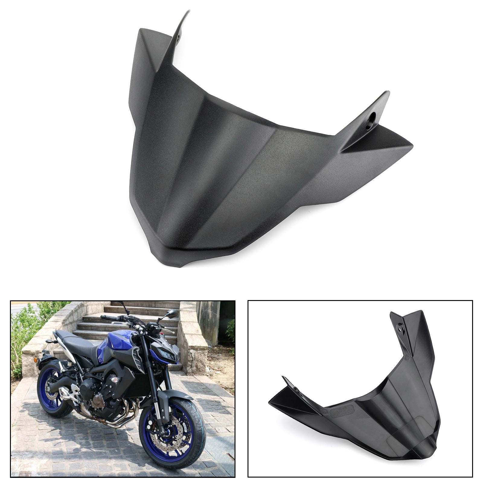 Motorcycle Front Fender Beak Extension For Yamaha FZ09/MT-09 Models 2017-2018