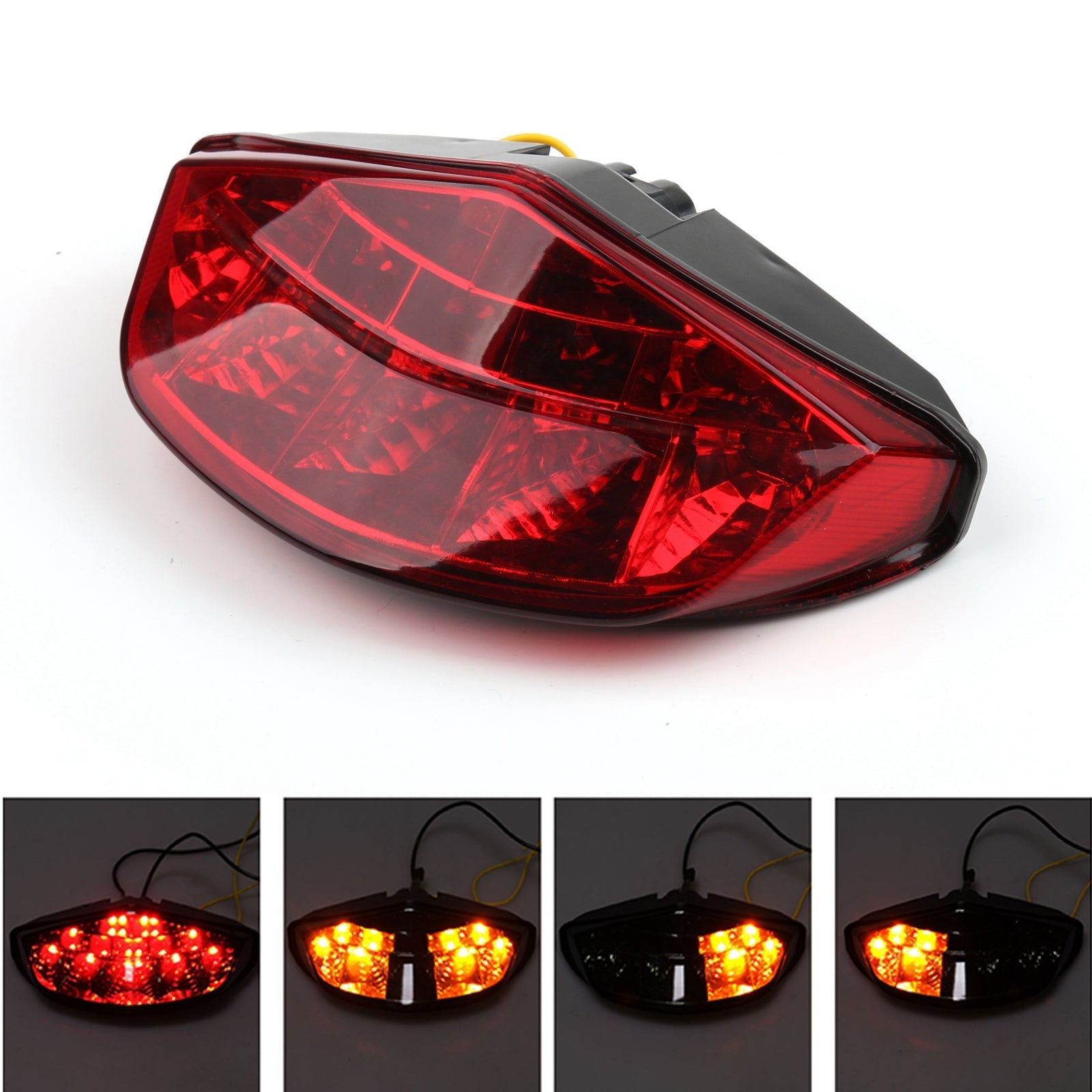 Intermitentes de luz trasera LED integrados para DUCATI Monster 696 795 796 1100 genérico