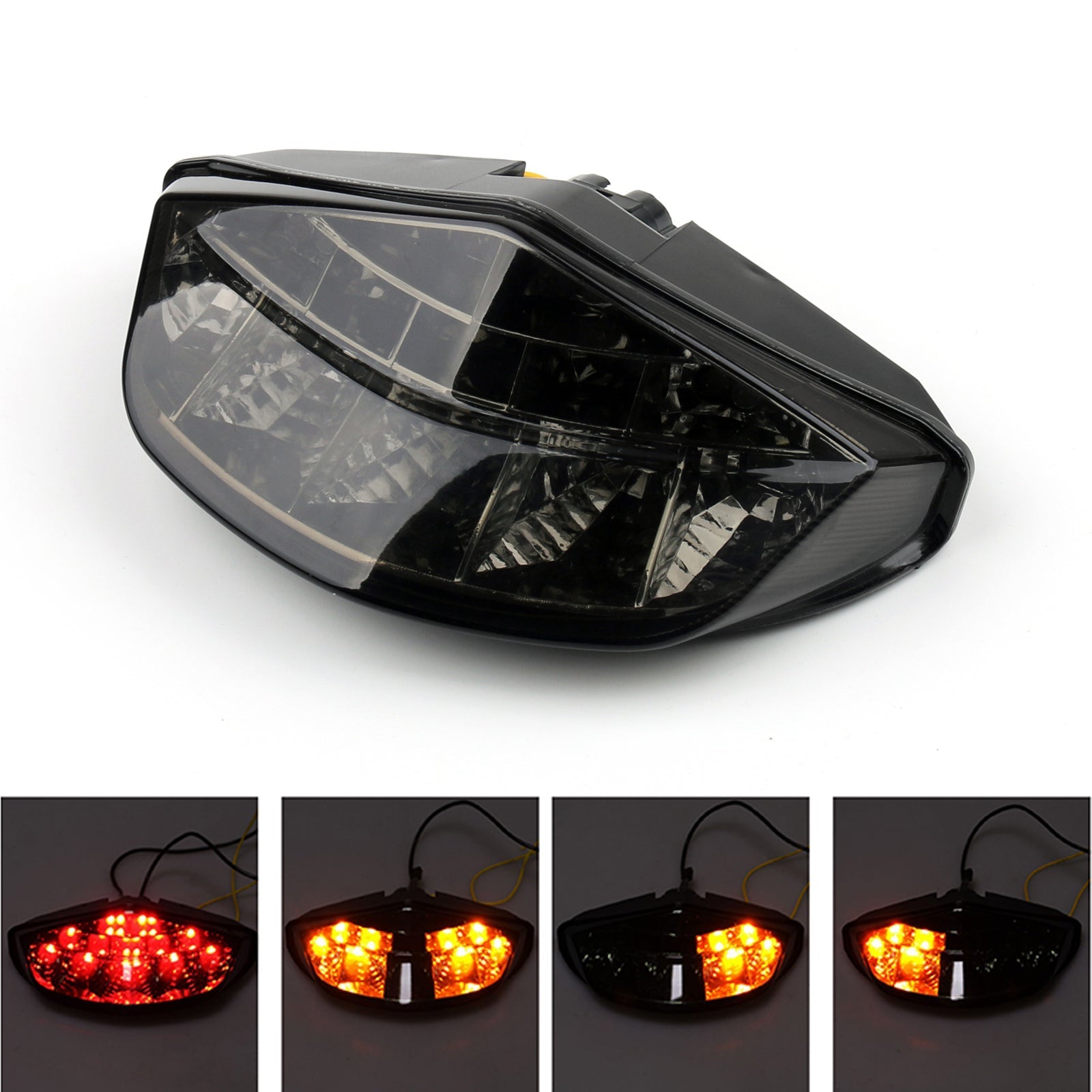 Intermitentes de luz trasera LED integrados para DUCATI Monster 696 795 796 1100 genérico