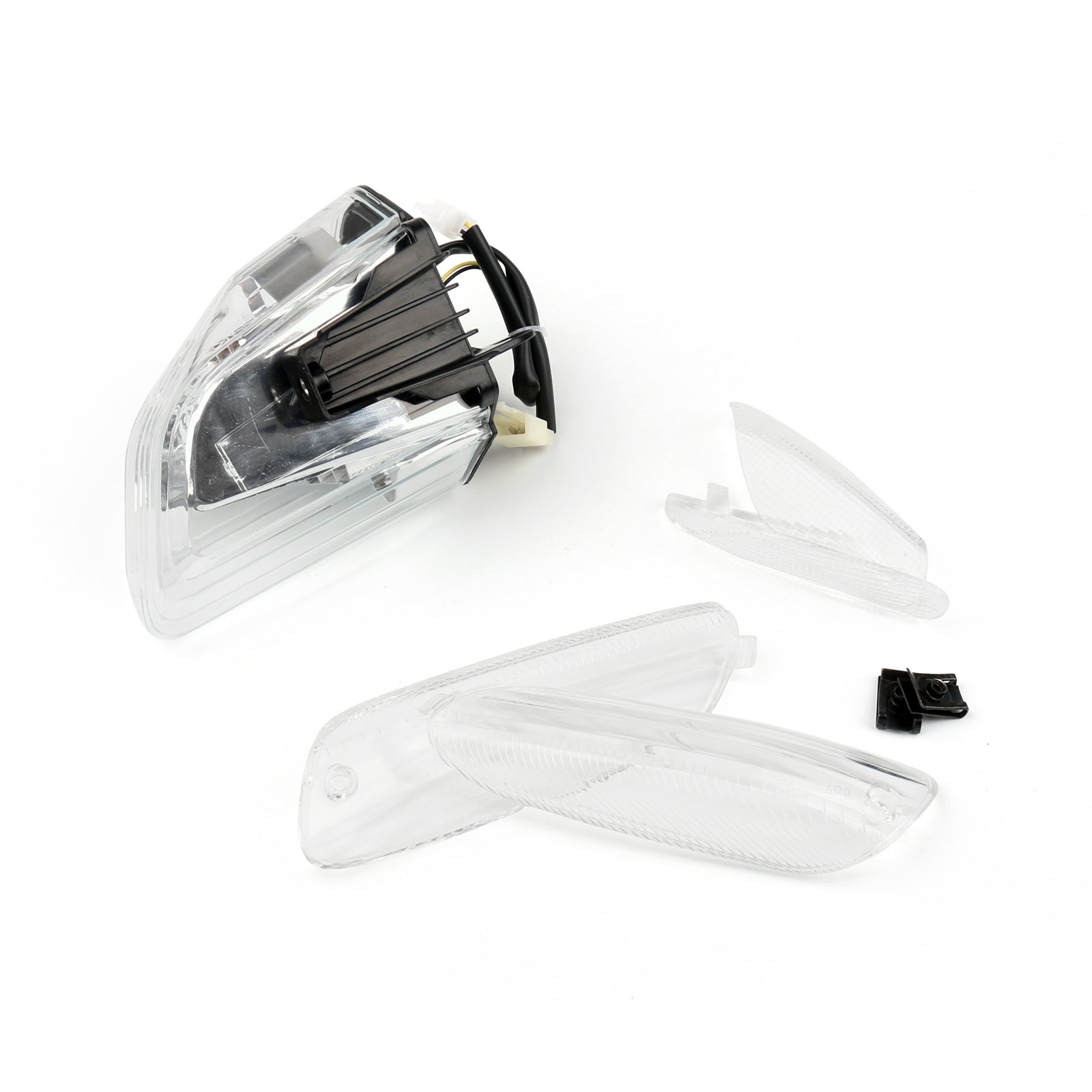 Feu arrière LED transparent avec clignotants pour Aprilia RSVR Factory RSV1000 générique