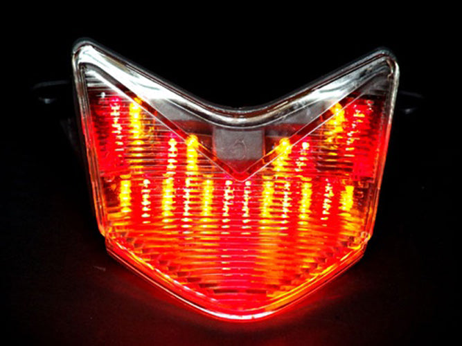 Kawasaki ZX-10R 2006-07 ZX-6R 636 Z 750S 2005-2006 Fanale posteriore a LED per moto