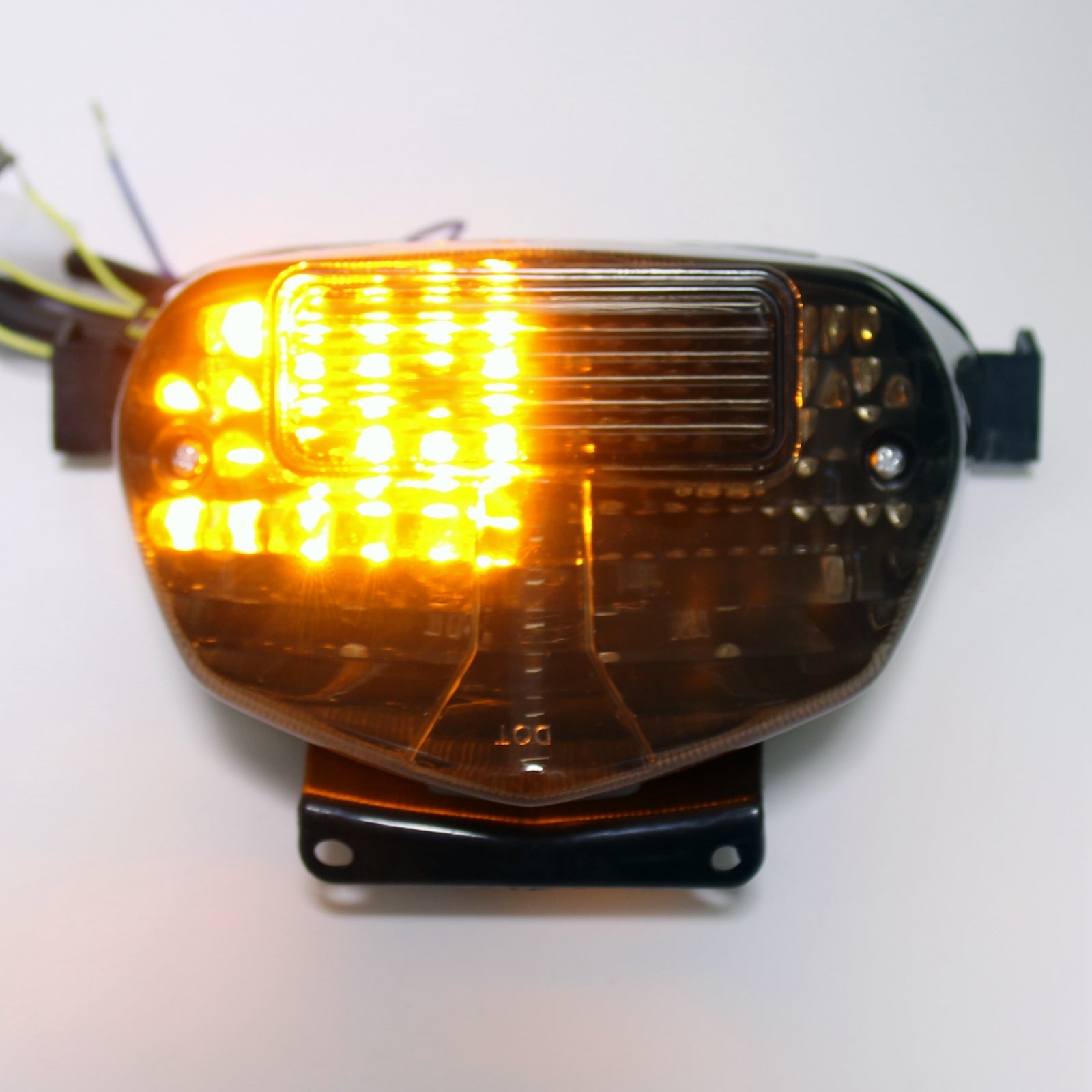 Feu arrière LED intégré pour Suzuki GSXR 600/750 (00-03) GSXR1000 (01-02) 2 couleurs générique