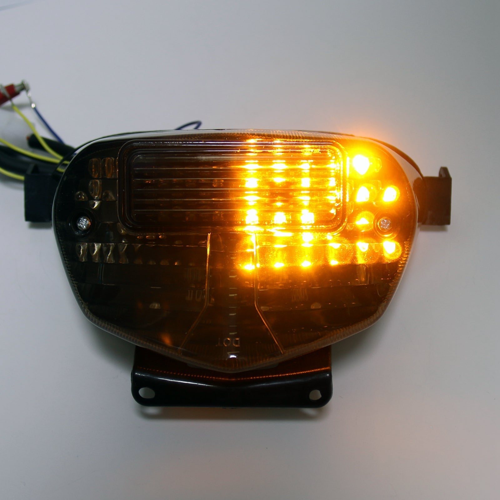 Feu arrière LED intégré pour Suzuki GSXR 600/750 (00-03) GSXR1000 (01-02) 2 couleurs générique