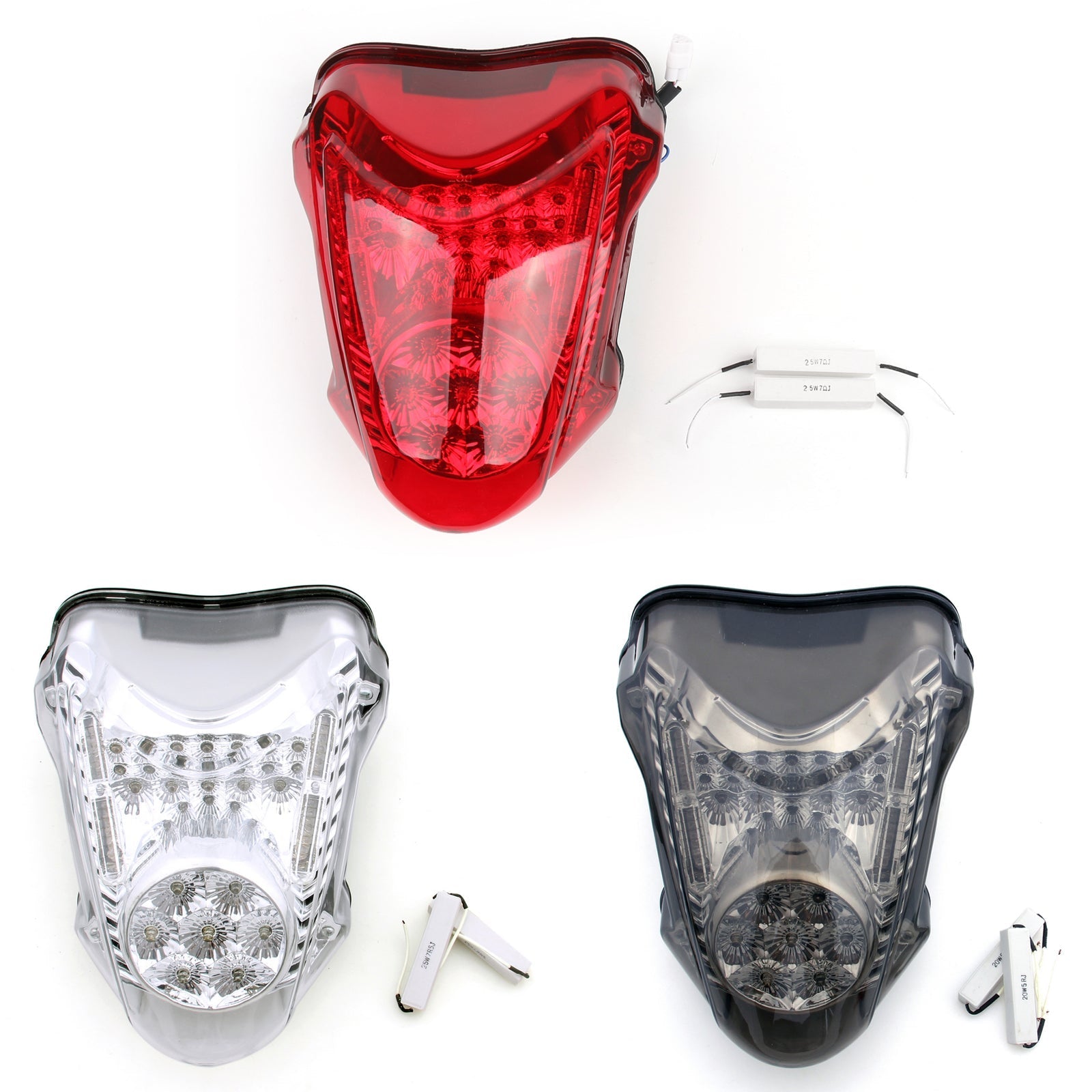 Integrated LED TailLight For Suzuki GSXR 1300 Hayabusa (08-2012) 3 Color