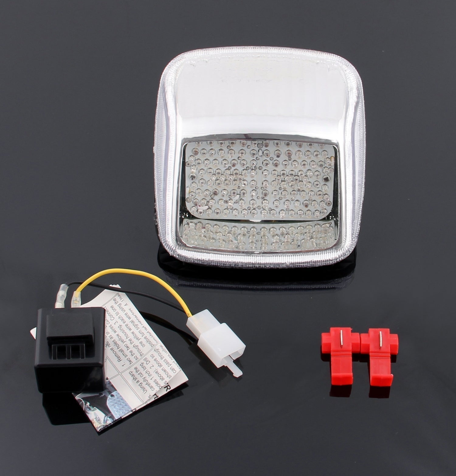 Smoke LED Taillight integrated Turn Signals Fit For Harley Deuce All Year