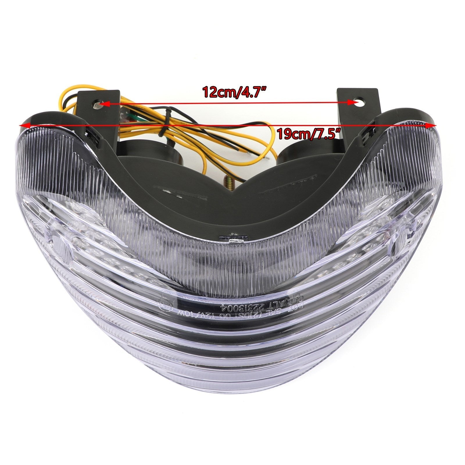 Feu arrière LED intégré pour Suzuki SV650 (99-03) TL1000S TL1000R, 2 couleurs générique