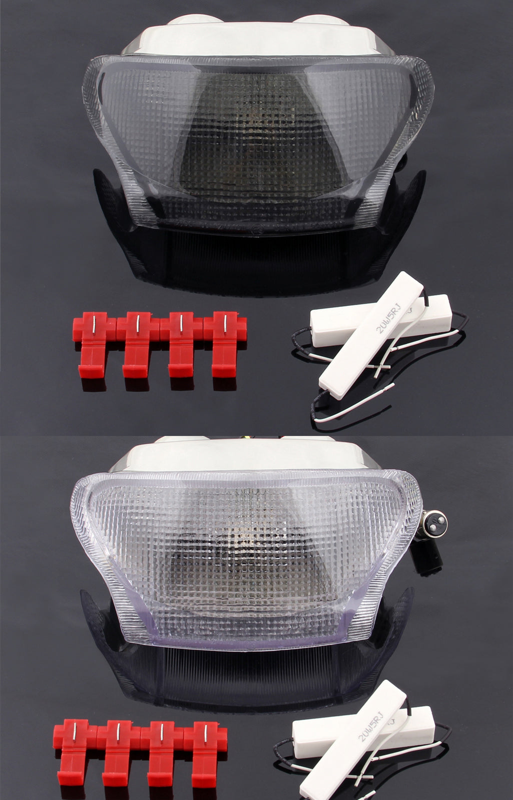 Taillight integrated Turn Signals For Triumph Daytona 595 995 Speed Triple, 2 Color
