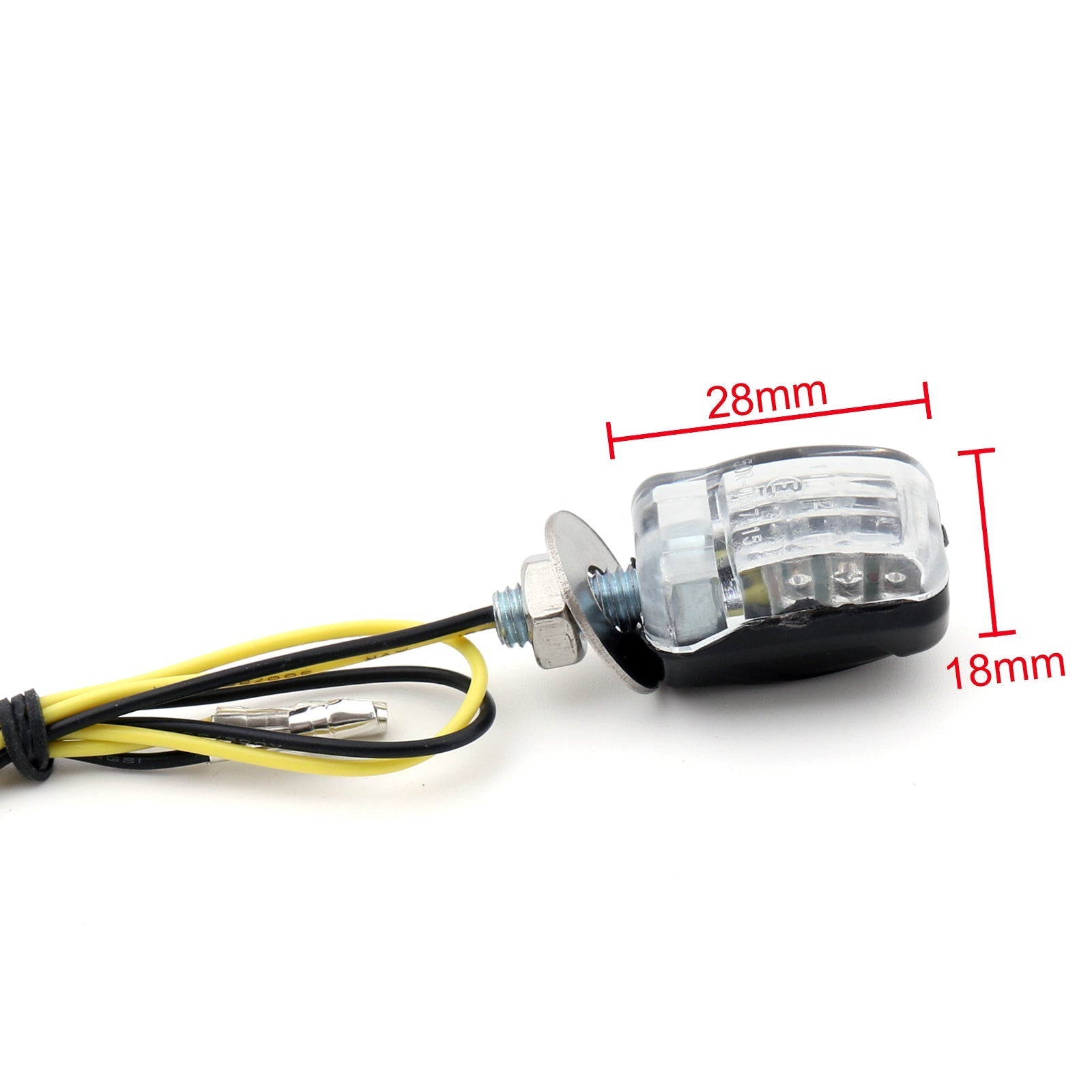 LED Micro Mini Tiny Petit Clignotants Clignotants Moto Moto Générique