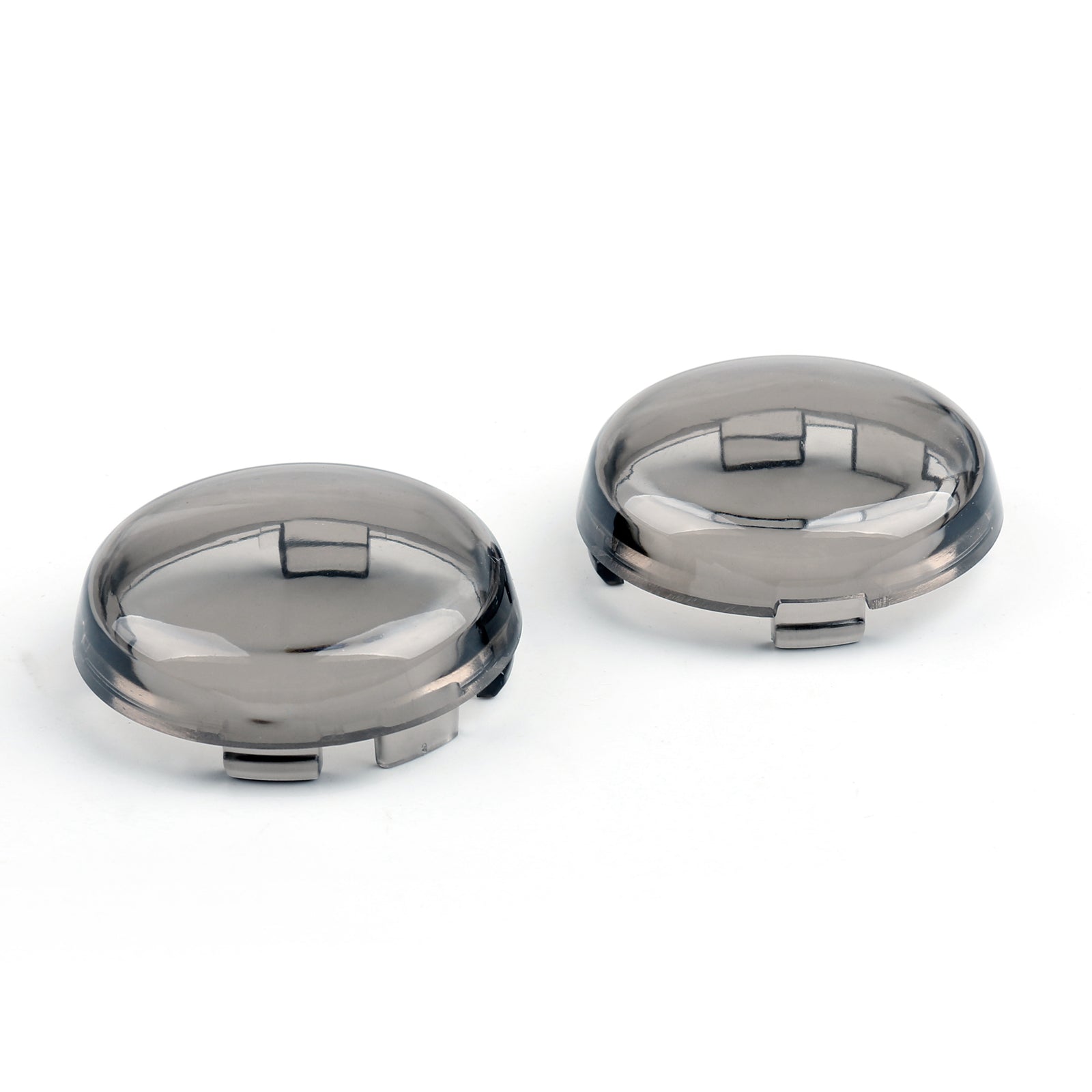 Qiilu Lentille De Clignotant, 2pcs Moto Clignotant Lumière Lens Cover