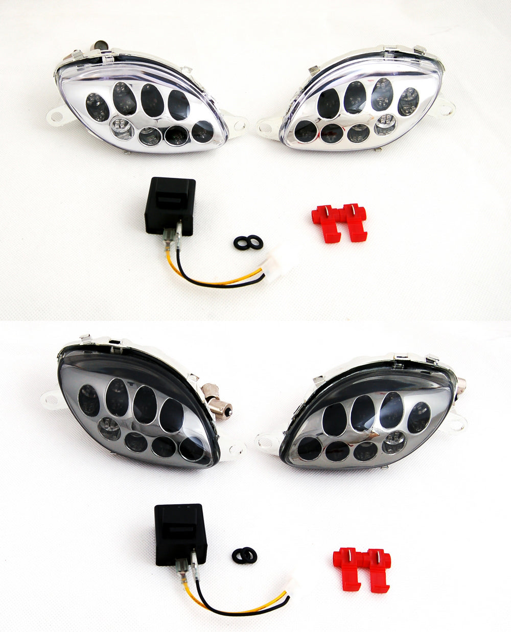 2x Harley Touring 1157 LED Daytime Turn Signal Panel Light DRL BAY15d Ampoule Générique