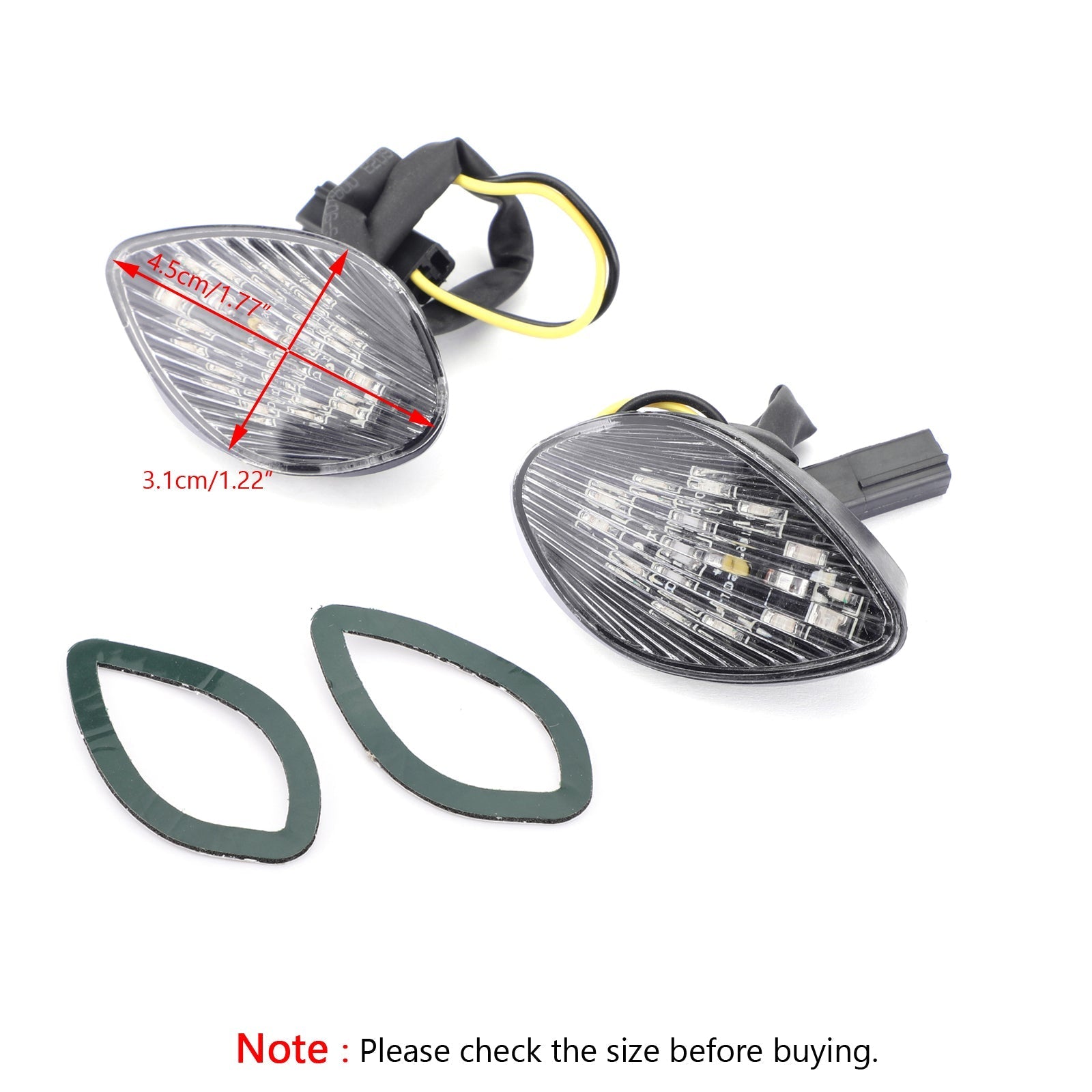 Clignotants Pour Honda CBR 1000 RR Flush Mount (2004-2005) Générique