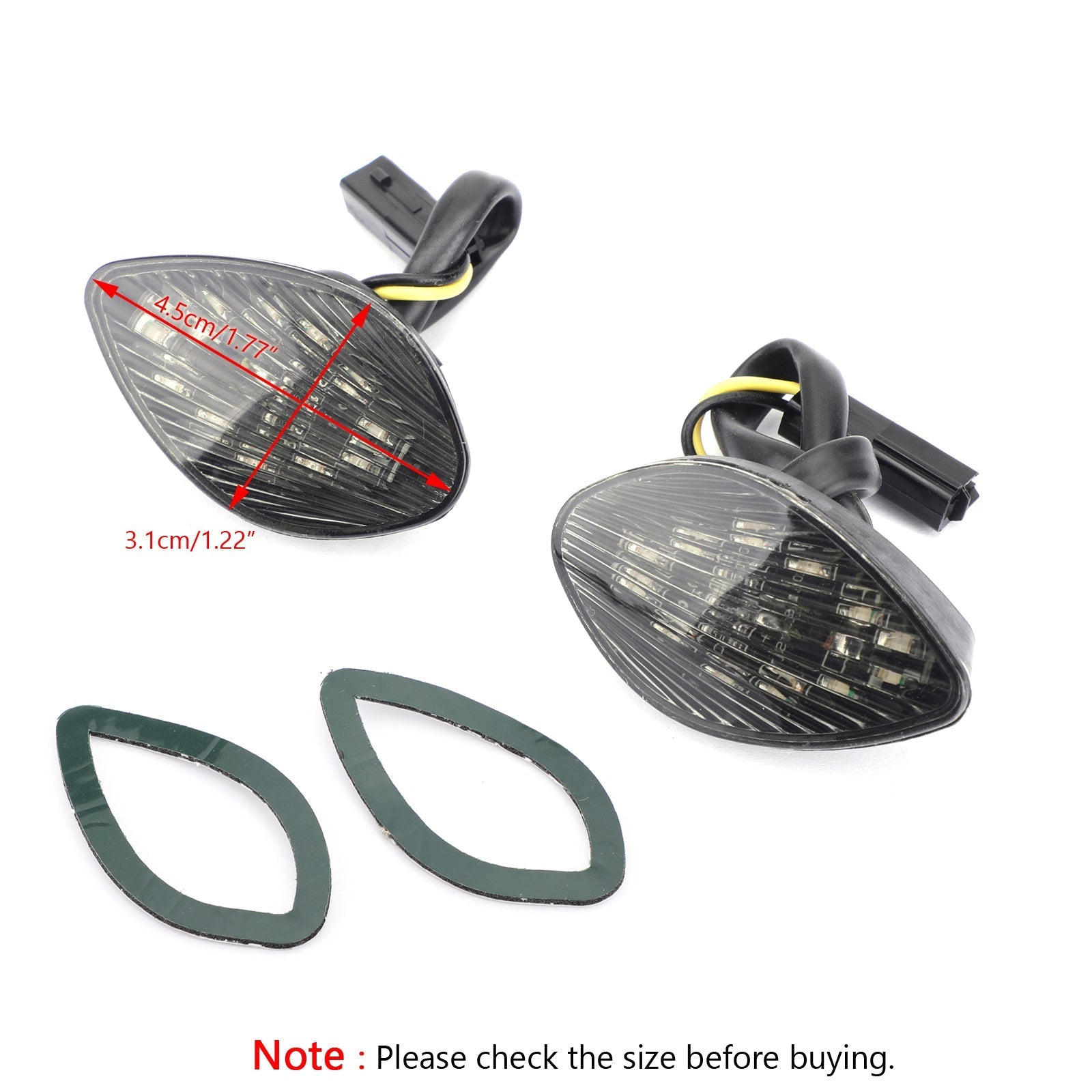 Clignotants Pour Honda CBR 1000 RR Flush Mount (2004-2005) Générique