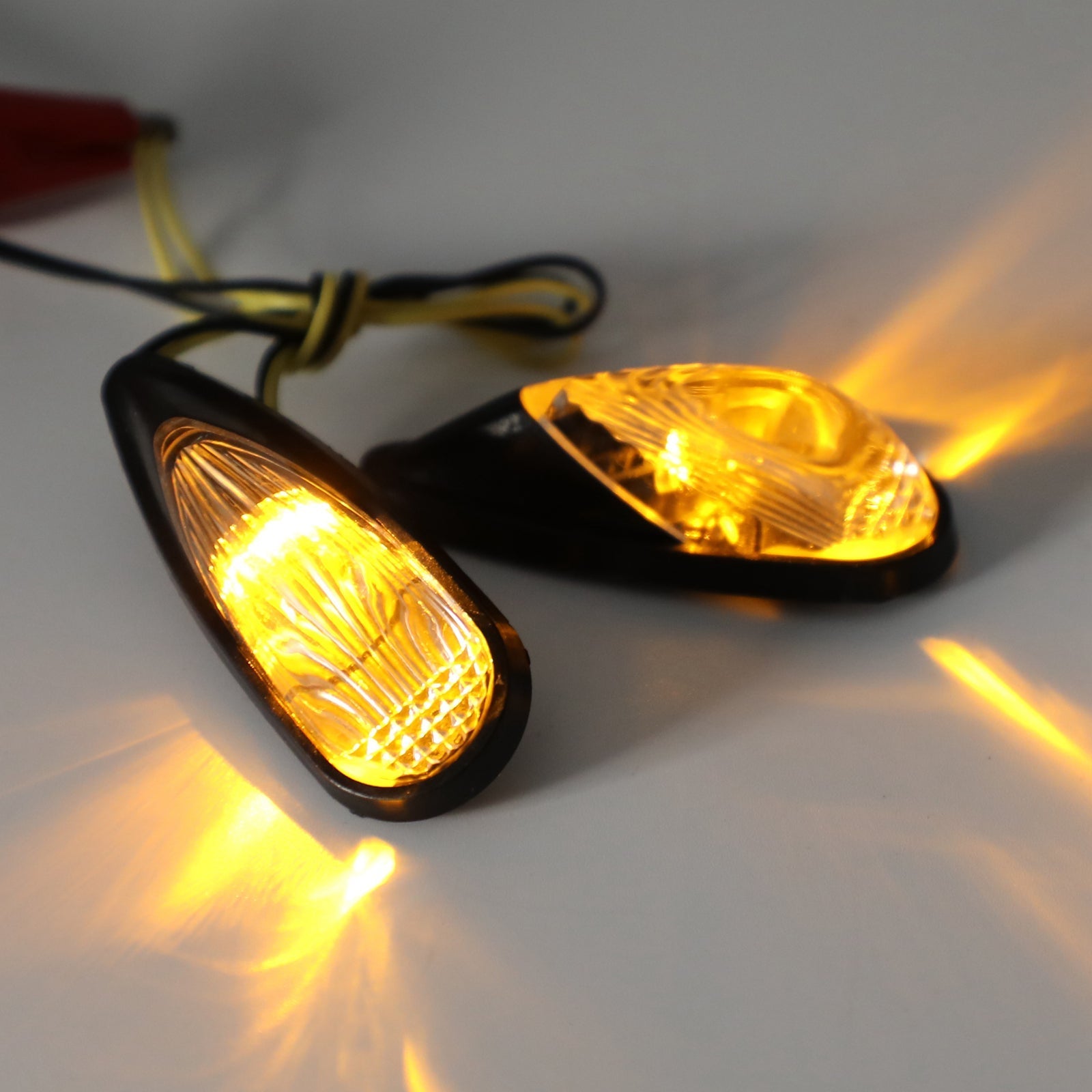 Clignotants arrière LED Euro encastrés pour Honda CBR 600 900 929 1000 RR Generic