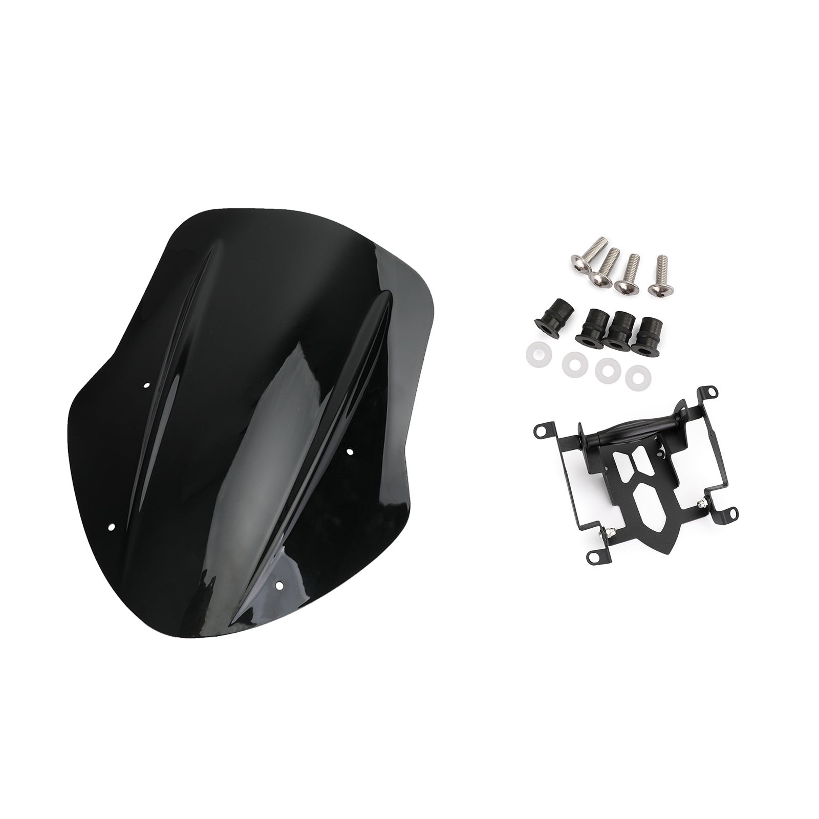 1x protection pare-brise pare-brise vent déflecteur pour Ducati Diavel 2014-2018 générique