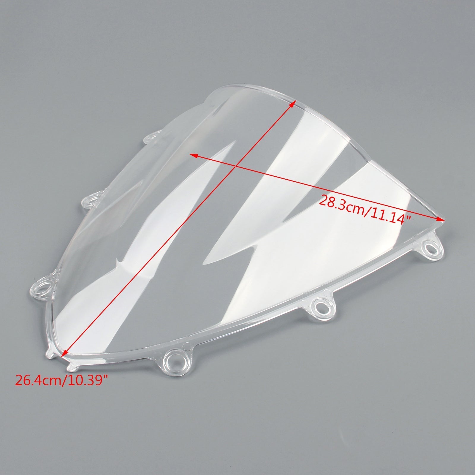 Pare-brise Pare-brise Double Bulle Pour Honda CBR 1000RR 2008-2011, 6 Couleurs Générique