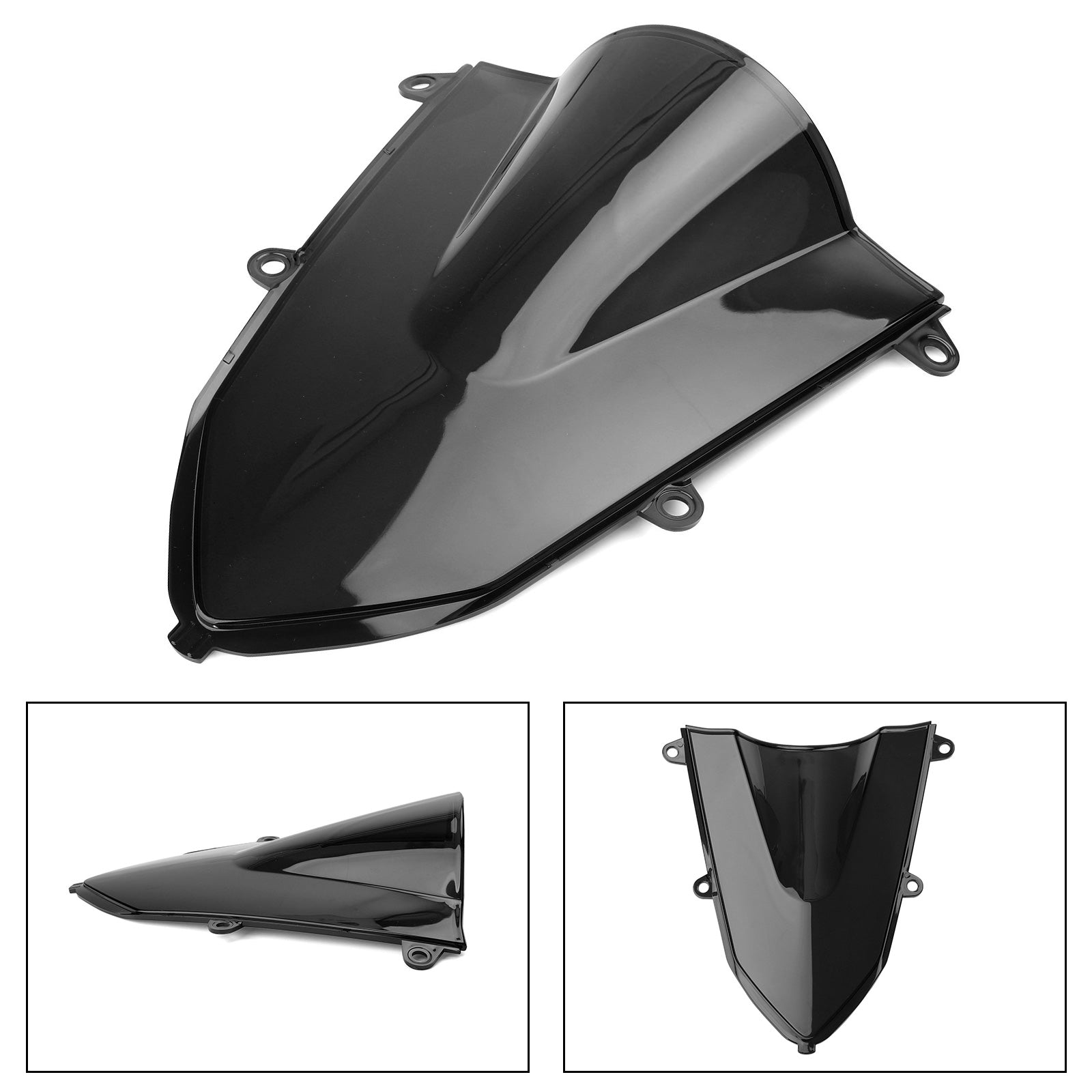 1x parabrezza moto in plastica ABS per Honda CBR500R CBR 500 R 2019 generico