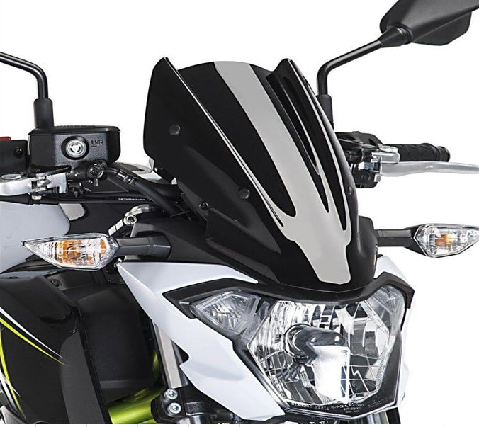 Pare-brise en ABS avec support pour Kawasaki Z650 2017-up générique