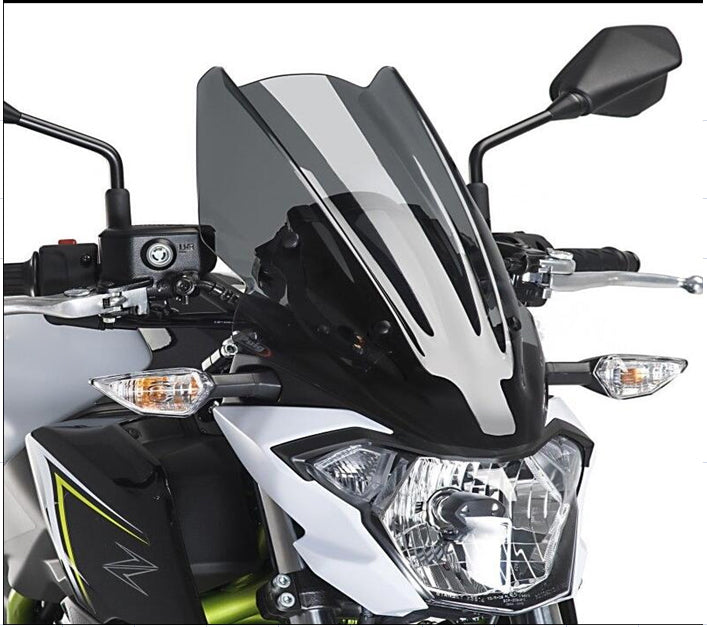 Pare-brise en ABS avec support pour Kawasaki Z650 2017-up générique