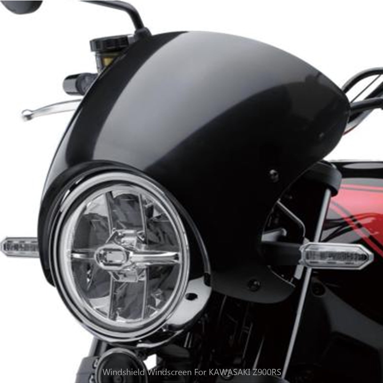 Pare-brise ABS pare-brise Cafe Racer pare-vent pour Kawasaki Z900RS 2018 générique