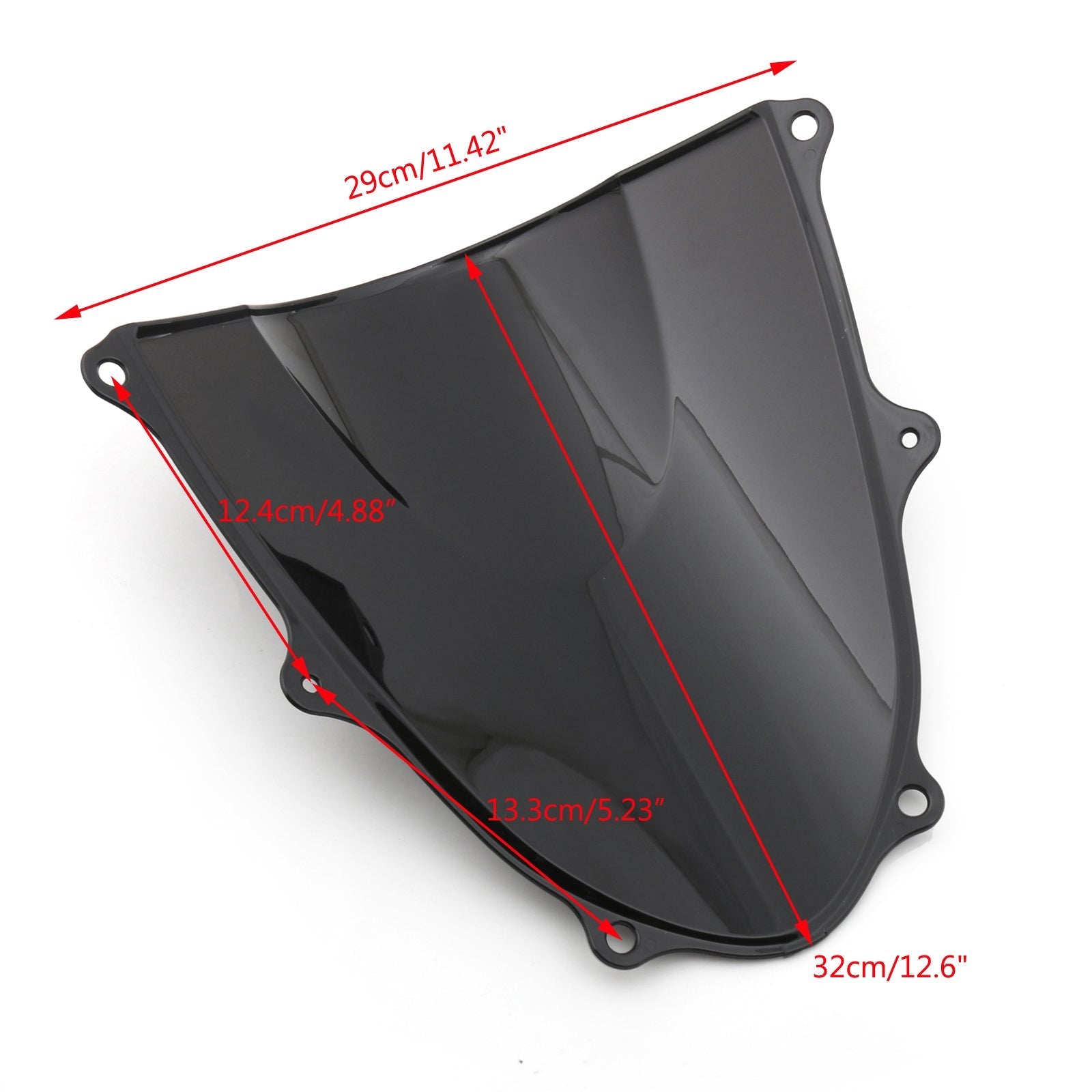 Pare-brise Pare-brise pour Suzuki GSXR 1000 GSXR1000 K17 2017-2018 Noir Générique