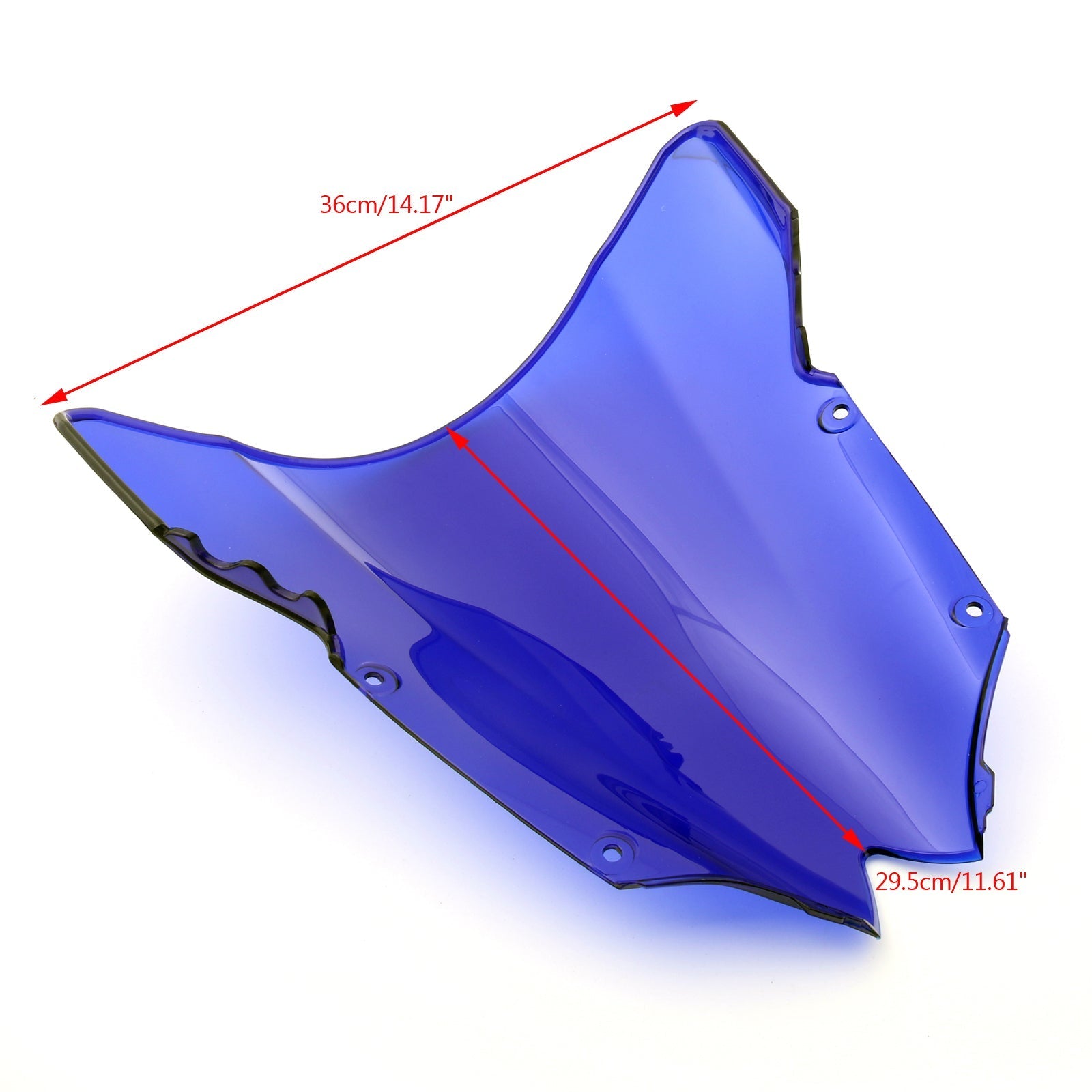 Bulle Pare-Brise Double Bulle Pour Yamaha YZF R6 600 (2008-2015) 7 Couleurs Générique