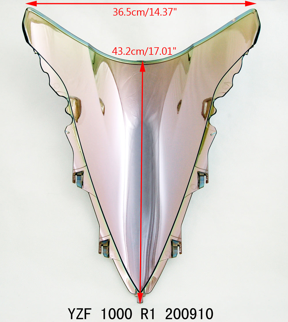 Pare-brise Pare-brise Double Bulle Pour Yamaha YZFR1 2009-2014