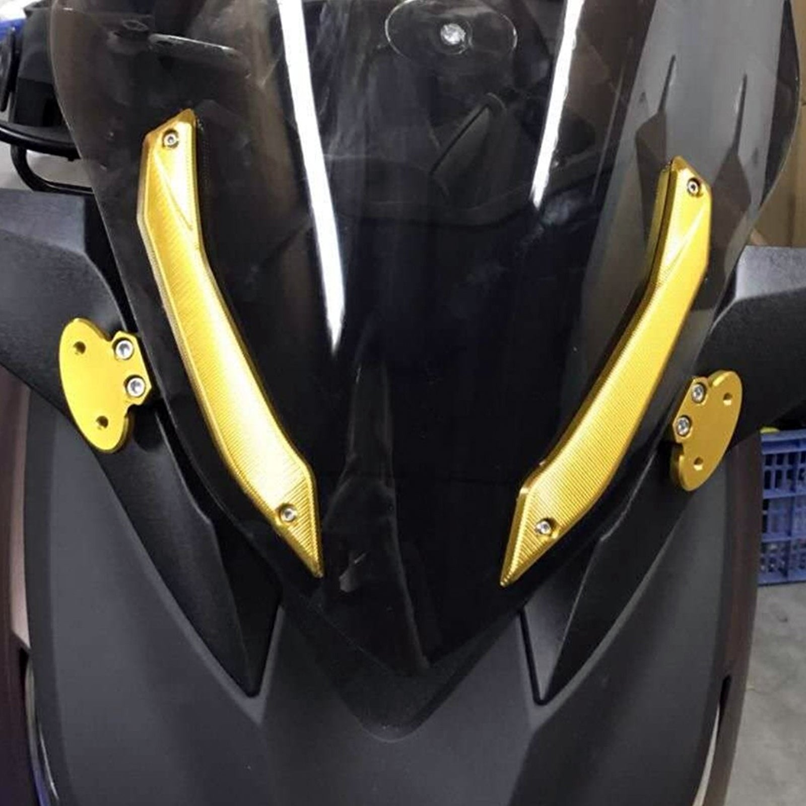 Support fixe de pare-brise de pare-brise de moto pour YAMAHA 2016 2017 XMAX300 250 générique