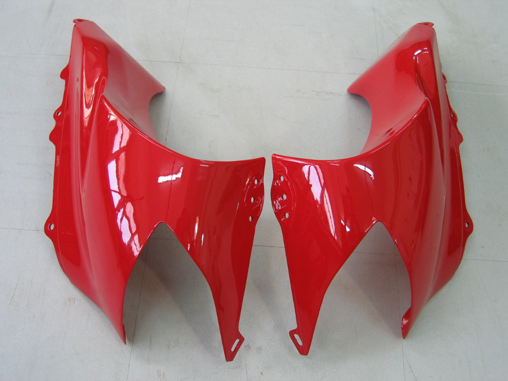 Amotopart Carenados 2004-2005 Kawasaki ZX10R Rojo y Negro Ninja Genérico