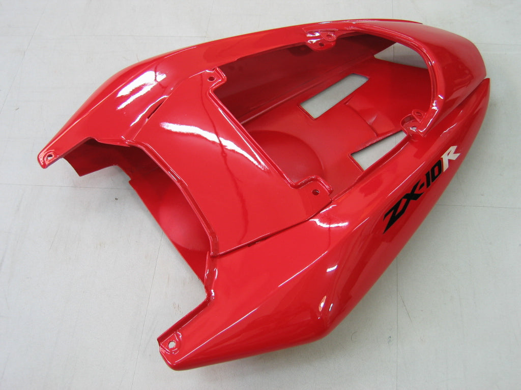 Amotopart Carenados 2004-2005 Kawasaki ZX10R Rojo y Negro Ninja Genérico