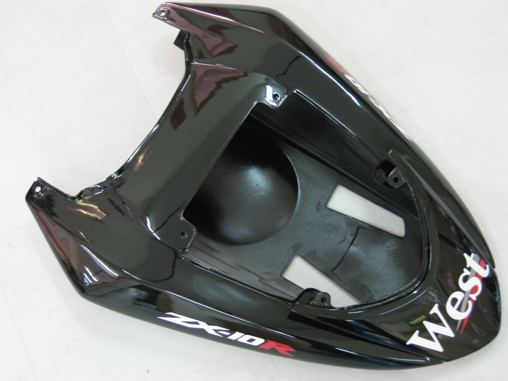 Carene Amotopart 2004-2005 Kawasaki ZX 10R Nero Bianco West Ninja Generico