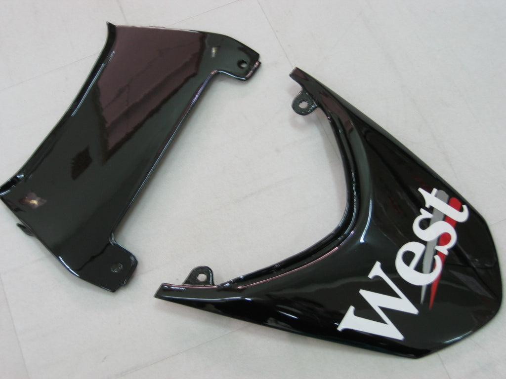 Carene Amotopart 2004-2005 Kawasaki ZX 10R Nero Bianco West Ninja Generico