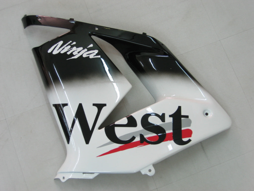 Carene Amotopart 2004-2005 Kawasaki ZX 10R Nero Bianco West Ninja Generico