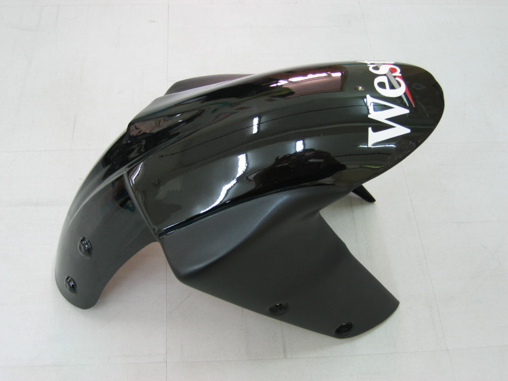 Carene Amotopart 2004-2005 Kawasaki ZX 10R Nero Bianco West Ninja Generico