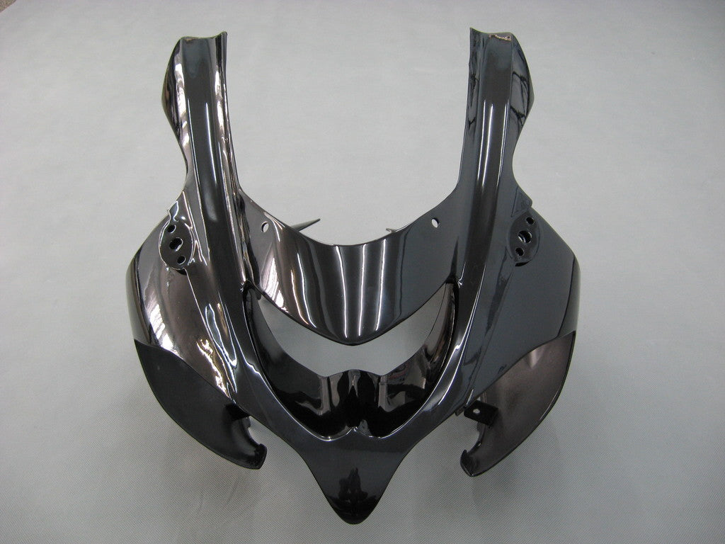 Carénages Amotopart 2004-2005 Kawasaki ZX 10R Black &amp; Silver Flame Ninja Generic