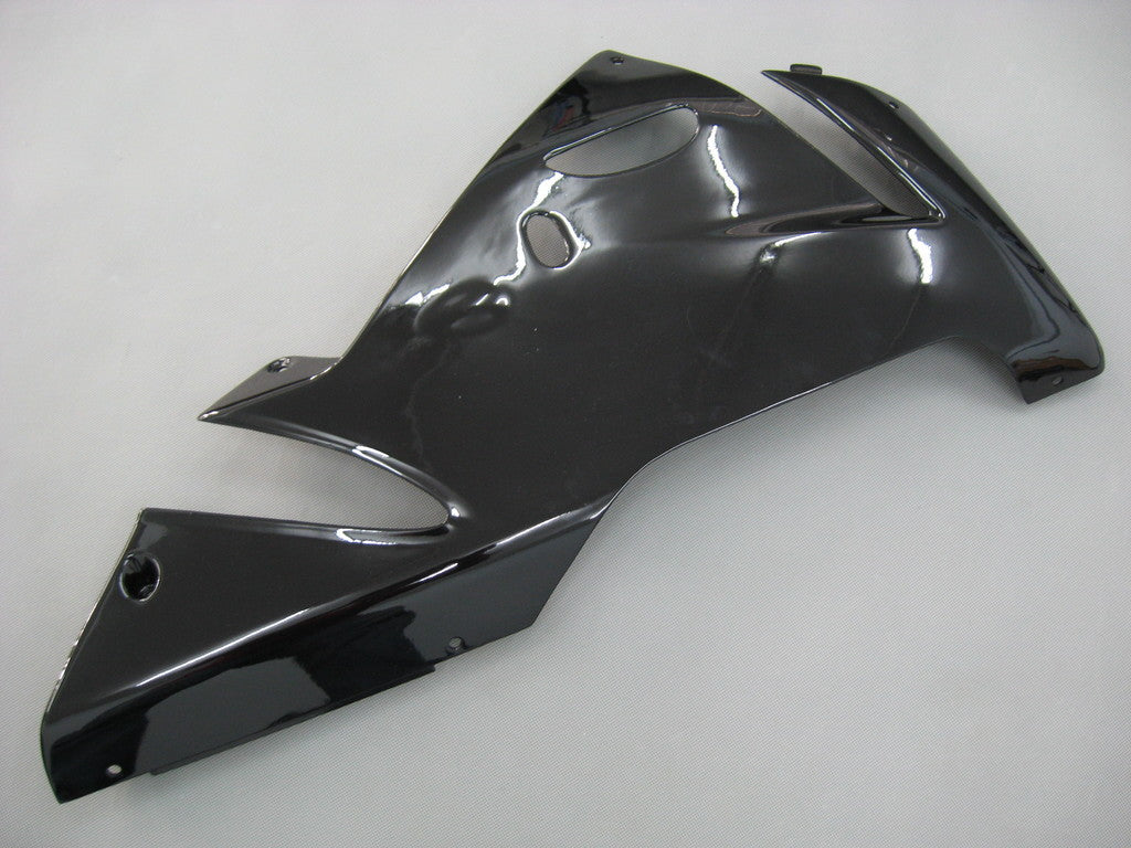 Amotopart Carenados 2004-2005 Kawasaki ZX 10R Negro y Plata Flame Ninja Genérico