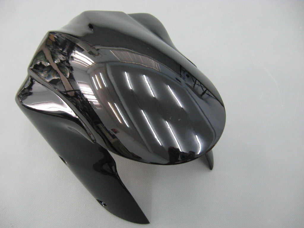 Carénages Amotopart 2004-2005 Kawasaki ZX 10R Black &amp; Silver Flame Ninja Generic