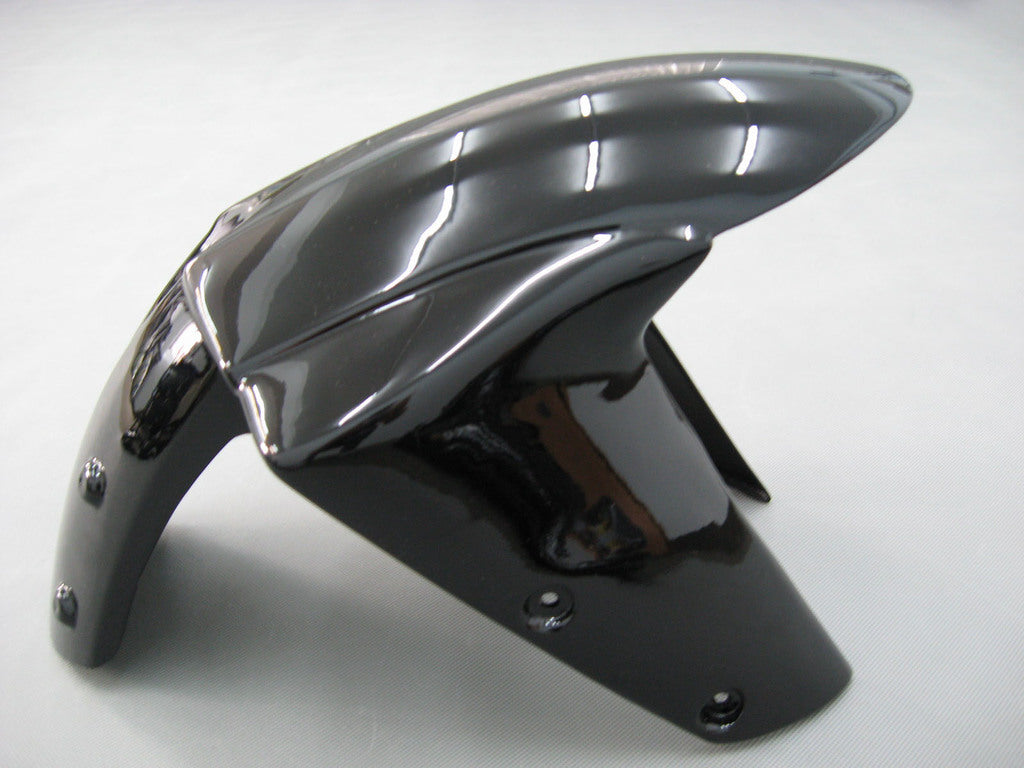 Amotopart Carenados 2004-2005 Kawasaki ZX 10R Negro y Plata Flame Ninja Genérico