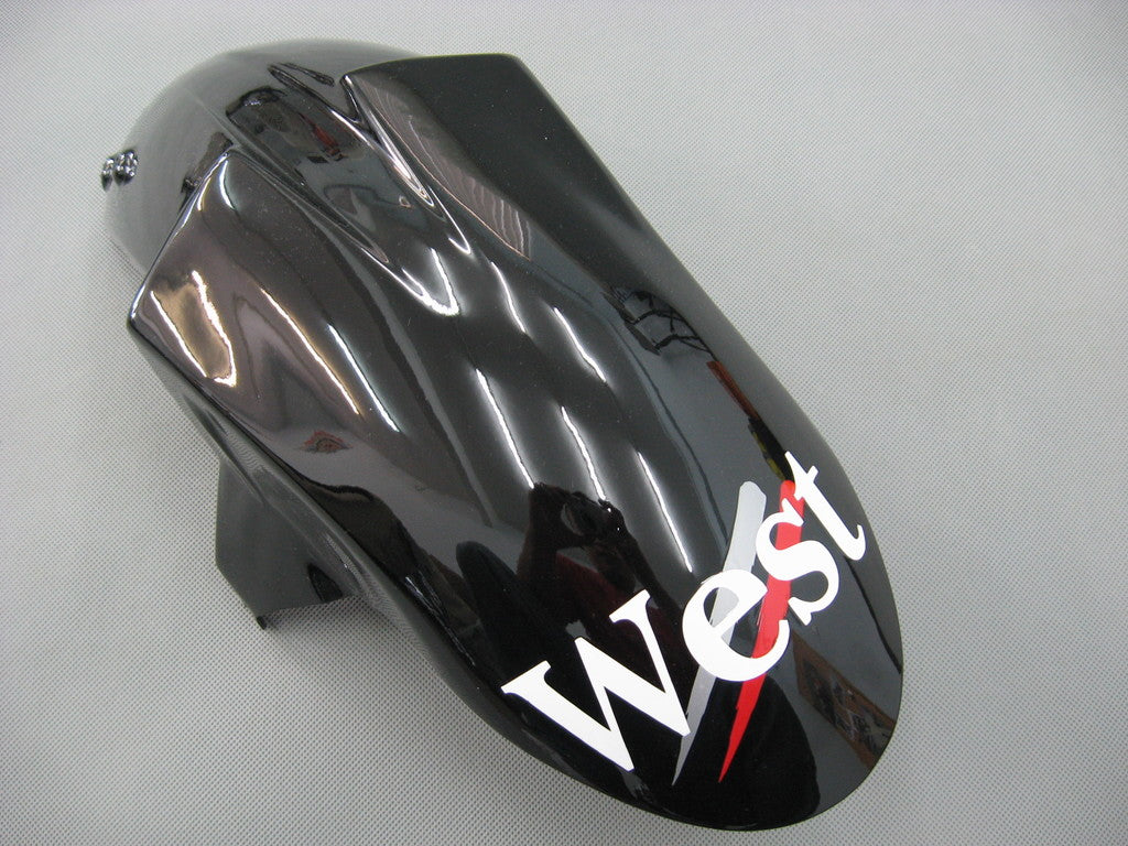 Carénages Amotopart 2006-2007 Kawasaki ZX 10R Noir Blanc West Generic