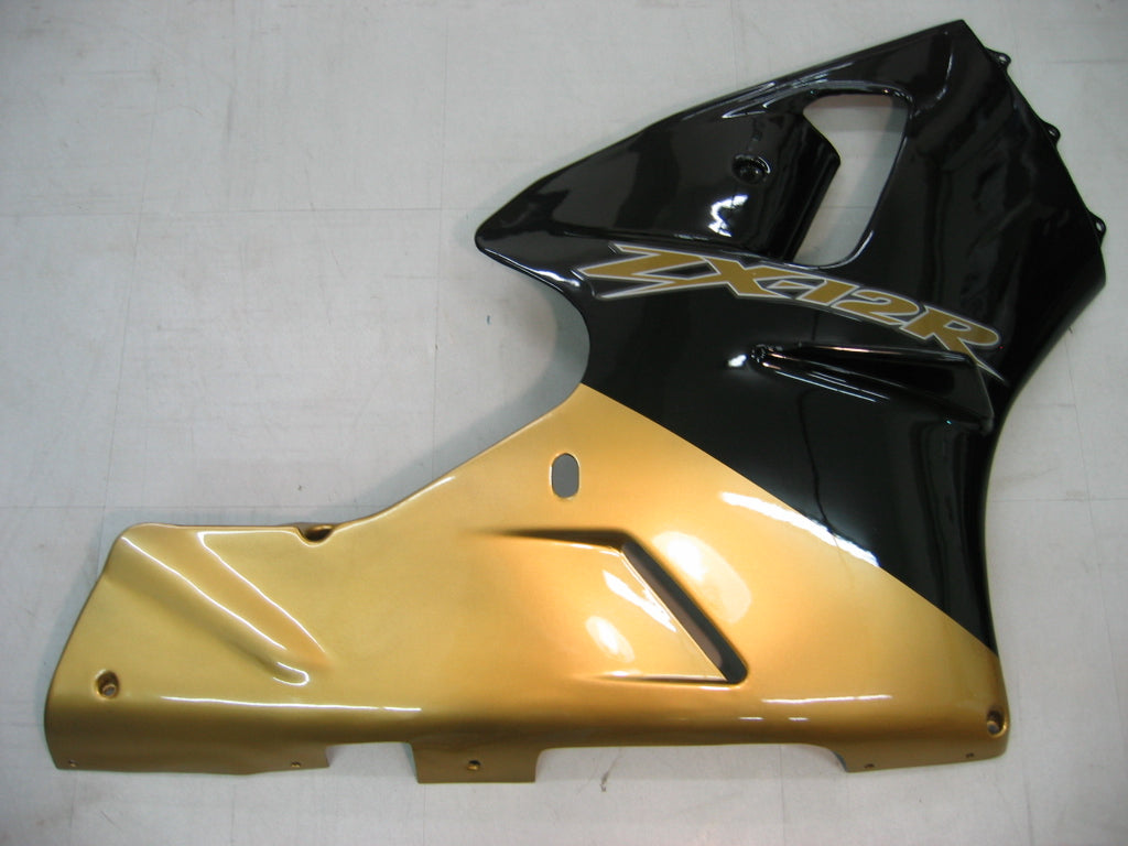 Carene Amotopart 2000-2001 Kawasaki ZX12R Nero &amp; Oro ZX12R Generico