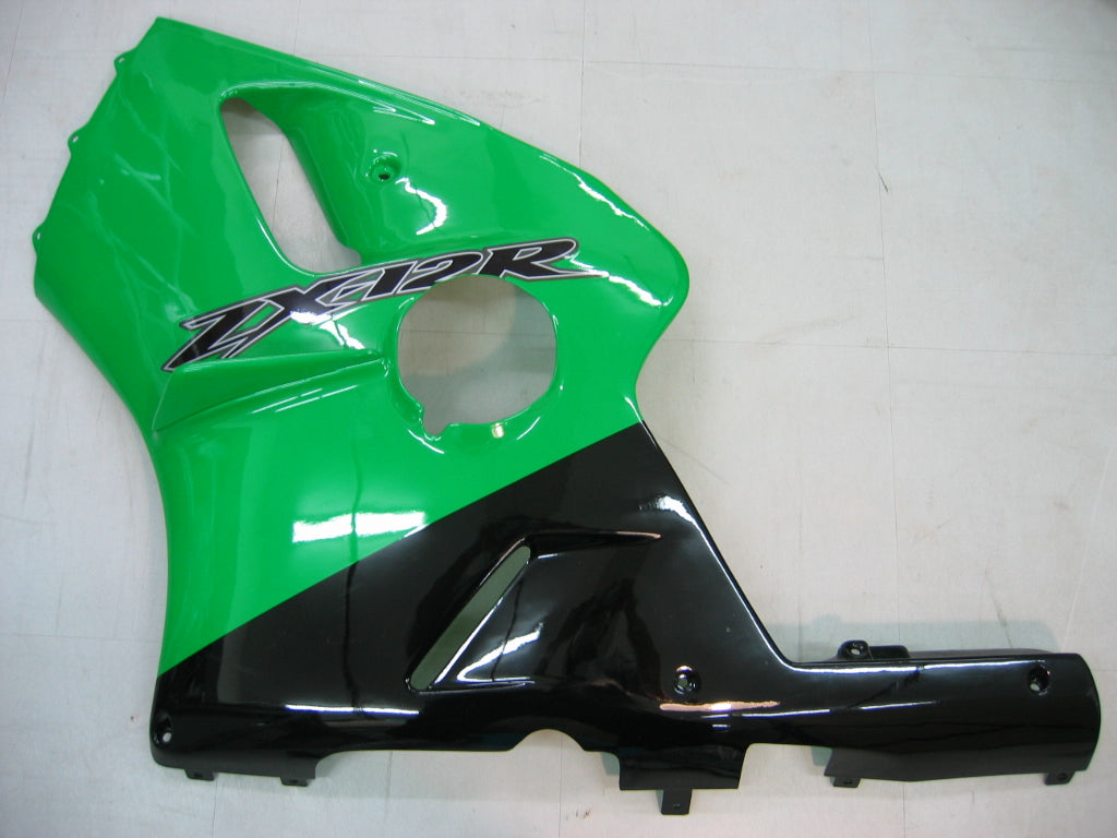 Carénages Amotopart 2000-2001 Kawasaki ZX12R Vert &amp; Noir ZX12R Generic