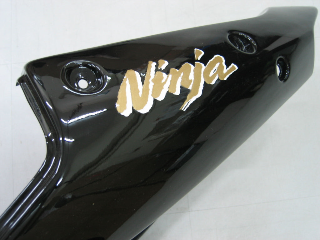 Amotopart Carénages Kawasaki ZX12R Ninja Noir &amp; Or ZX12R (2002-2005) Générique