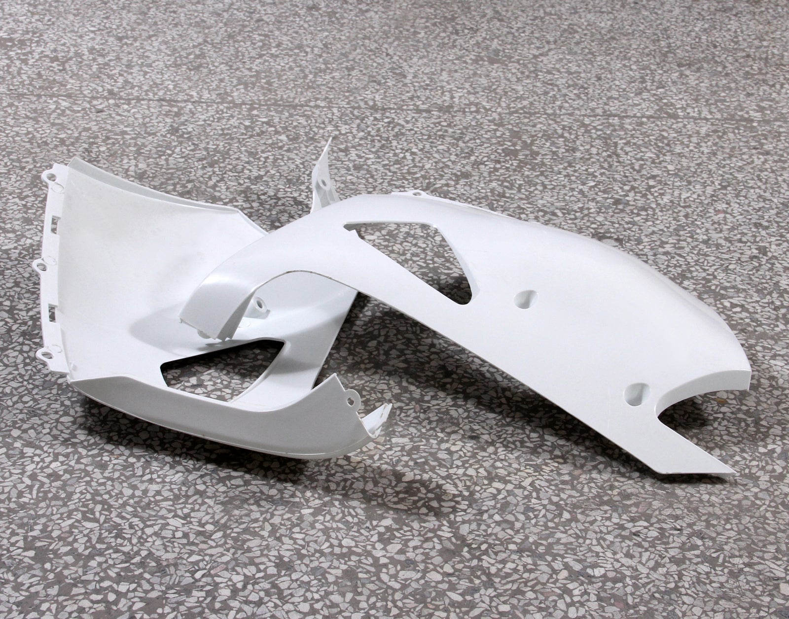 Amotopart Carenados de Plástico 2012-2021 Kawasaki ZX14R Ninja Blanco Genérico