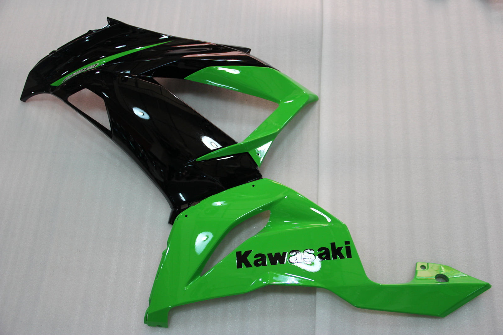 Amotopart Carénages 2013-2018 Plastiques Kawasaki ZX6R 636 Vert Noir Ninja Generic