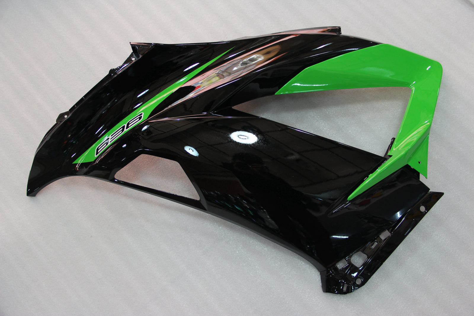 Amotopart Carene 2013-2018 Plastiche Kawasaki ZX6R 636 Verde Nero Ninja Generic