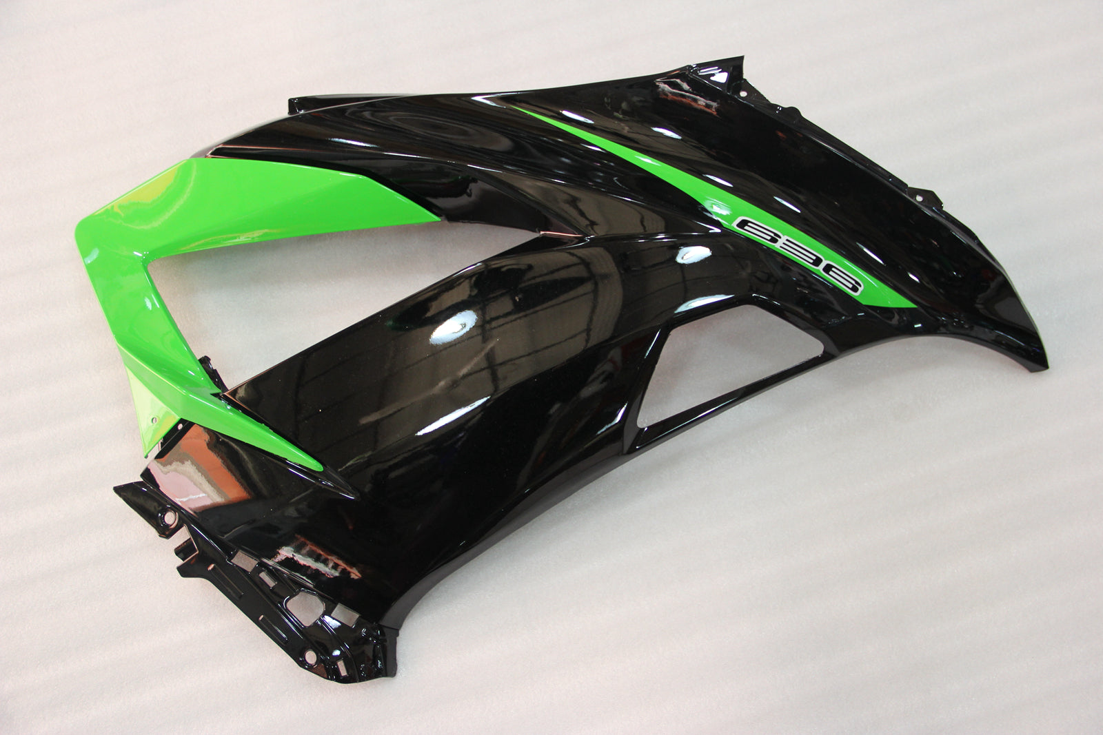 Amotopart Carenados 2013-2018 Plasticos Kawasaki ZX6R 636 Verde Negro Ninja Genérico