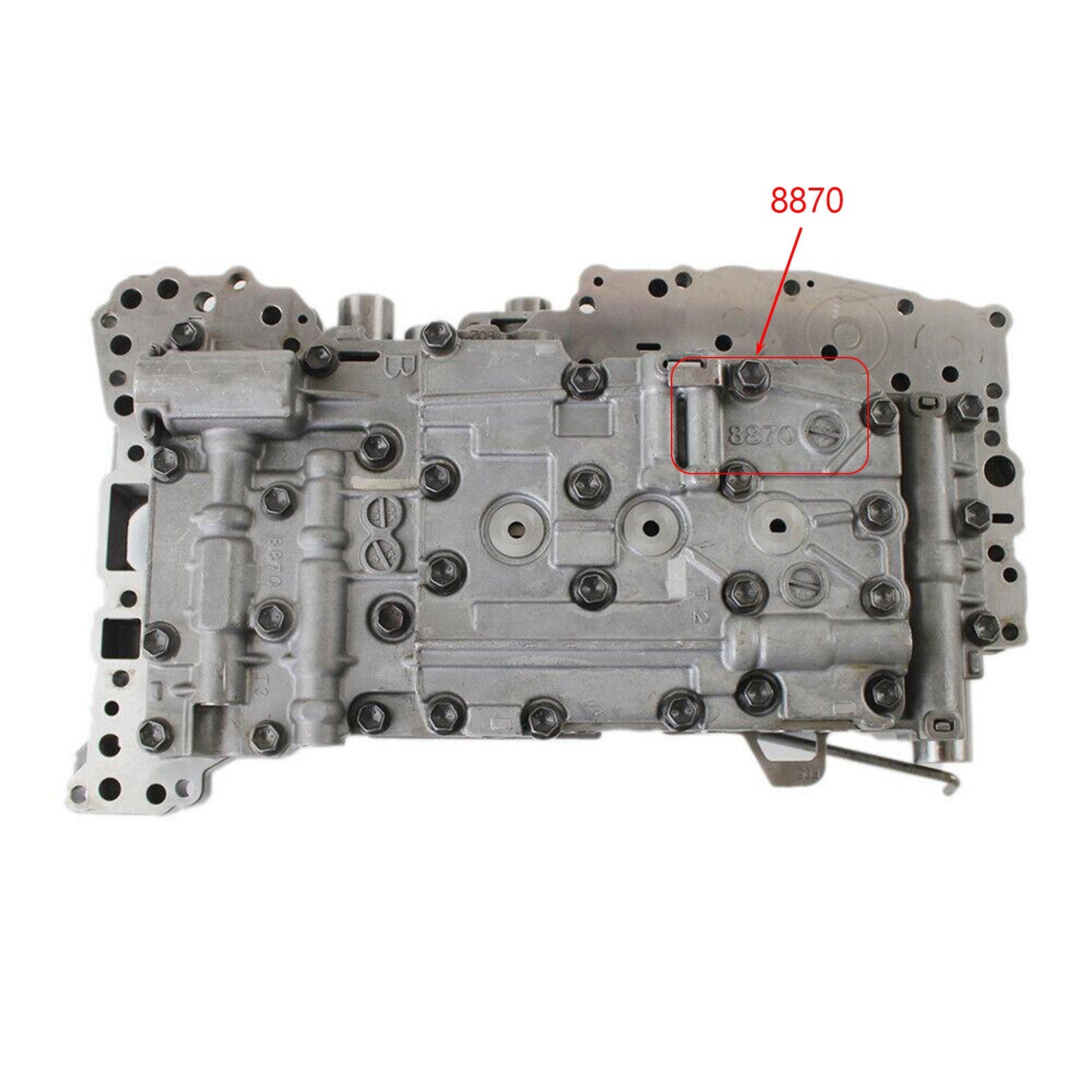 Landwind SC 2005-10 6 SP RWD 4.3L A760 A760E Cuerpo de válvula de transmisión con 9 solenoides fundidos #8870