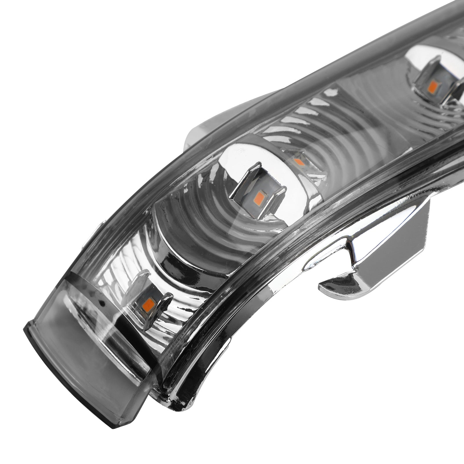 Par de intermitentes LED para espejo lateral para Benz S W220 CL W215 1999-2003 gris