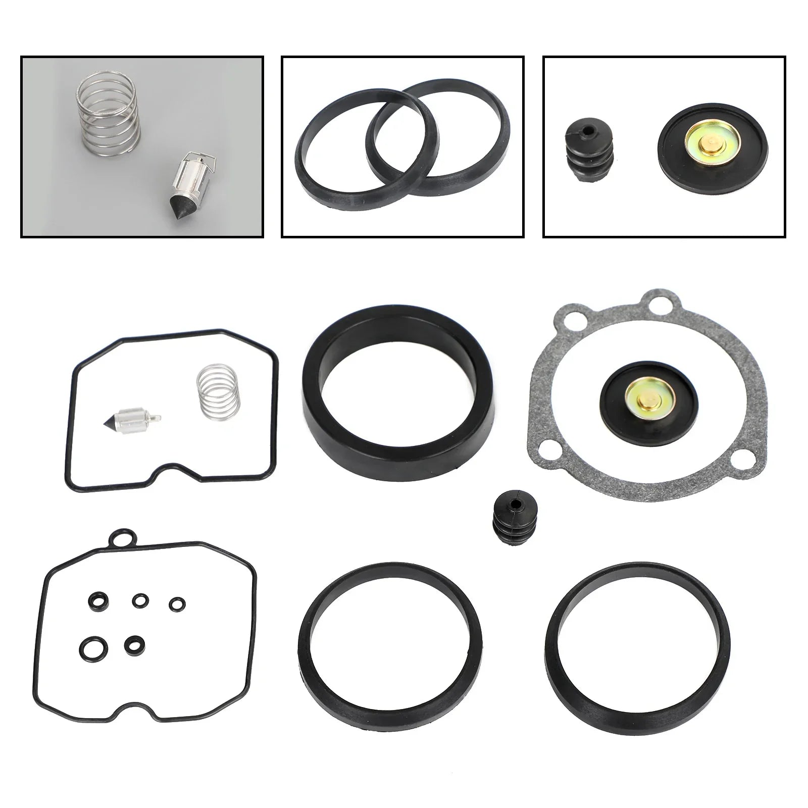 Kit de reconstruction de carburateur pour CV Type 1990-Up XL 883 1200 Softail Dyna Generic