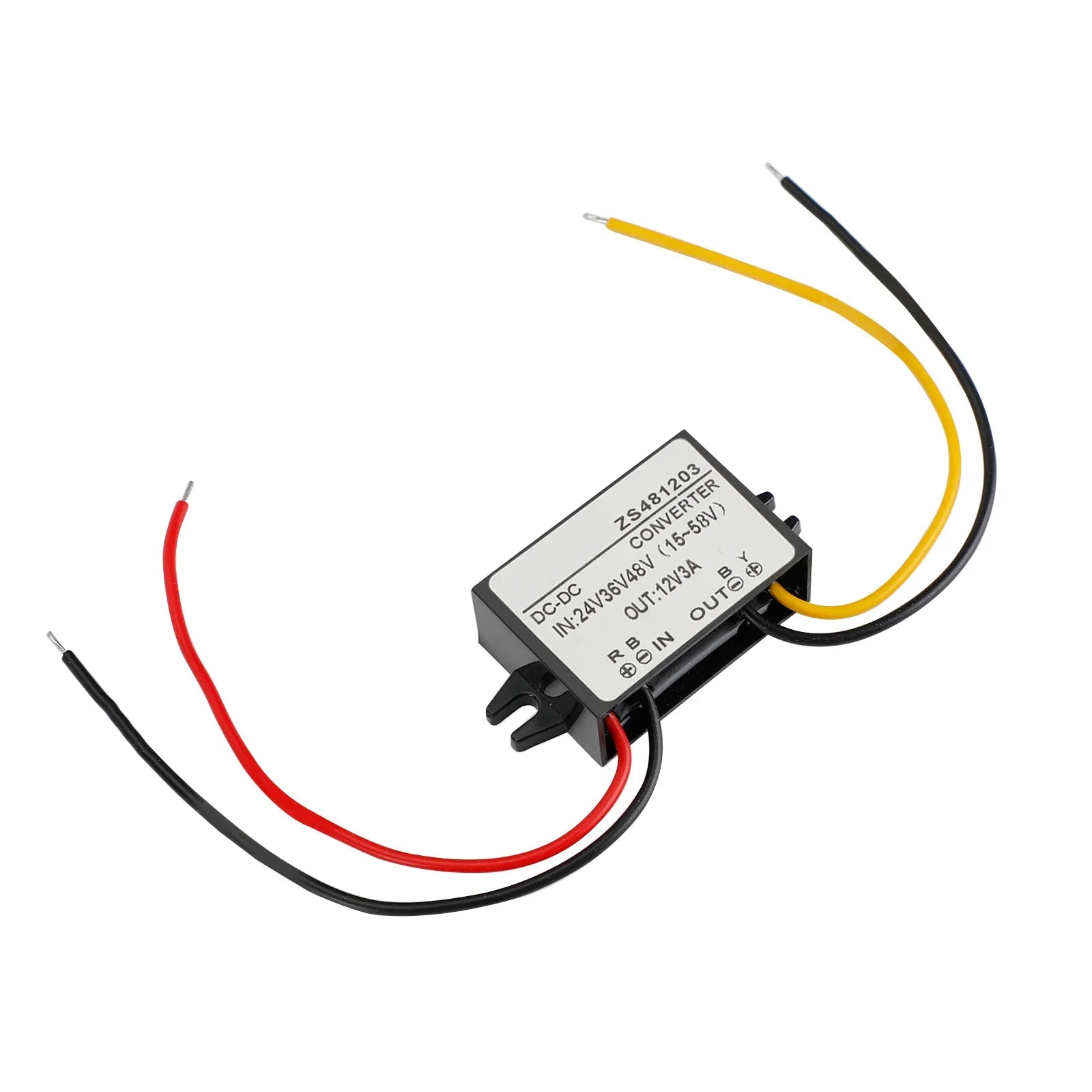 Convertisseur DC-DC étanche 24V 36V 48V Module d'alimentation abaisseur à 12V