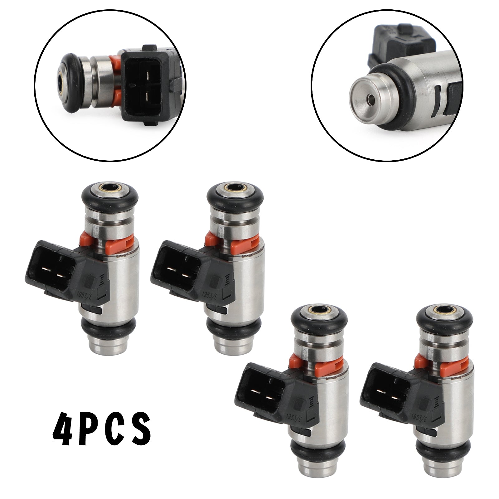 4 inyectores de combustible IWP127 para Ford Streetka Sportka Ka 1.6I 2N1U9F593JA gasolina genérica